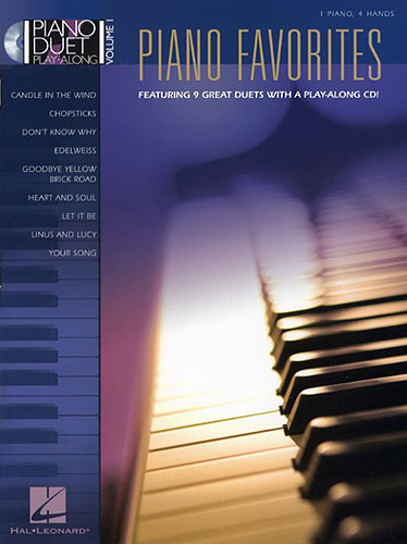 ALBUM - PIANO FAVORITES PLAY ALONG V.1 (P4M) (+CD)