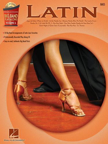 ALBUM - LATIN BIG BAND PLAY ALONG (GUITARRA BAJO) +CD V.6