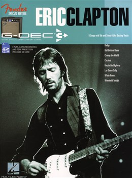 CLAPTON E. - 8 PLAY-ALONG (FENDER) +SD (TABLATURA)