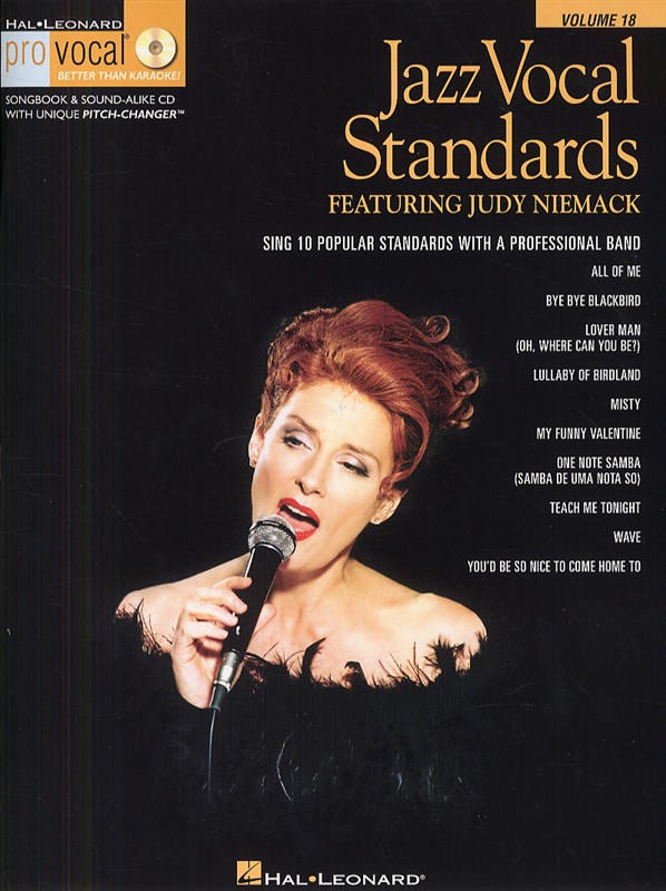 ALBUM - JAZZ VOCAL STANDARDS V.18 +CD