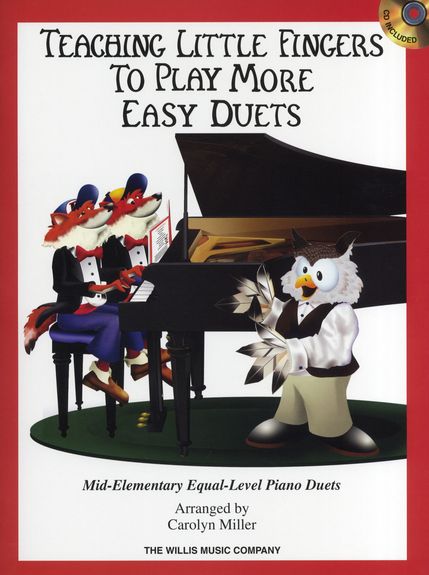 ALBUM. - TEACHING LITTLE FINGERS TO PLAY MORE EASY DUETS + CD