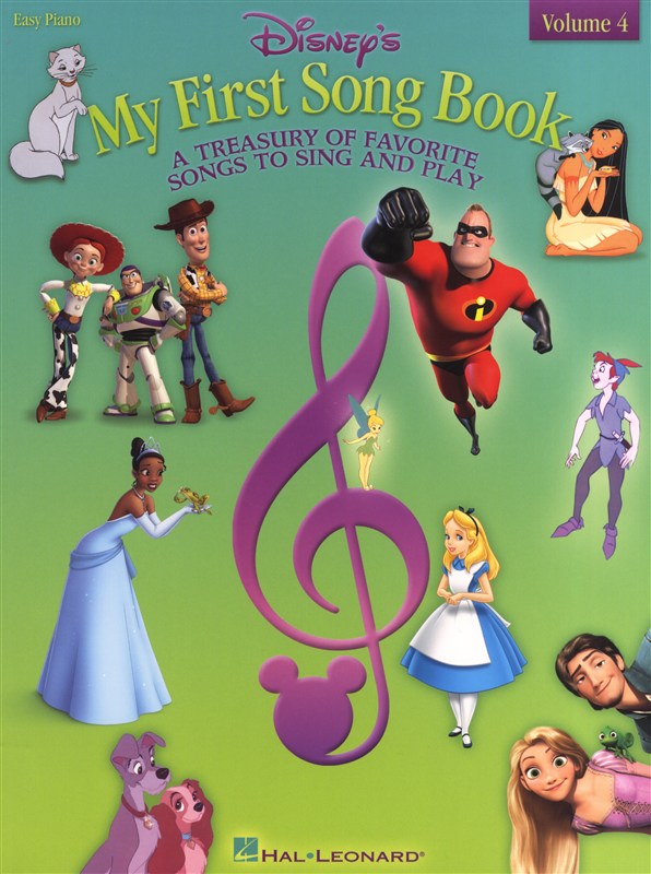 DISNEY W. - MY FIRST SONG BOOK V.4 EASY PIANO