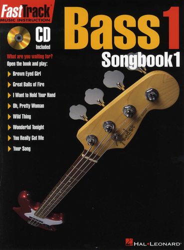 ALBUM - FAST TRACK BASS V.1 SONGBOOK 1 (AB)(+CD)-