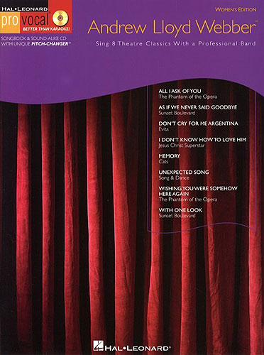 LLOYD WEBBER A. - SING 8 THEATRE CLASSIC (WOMEN EDITION) +CD