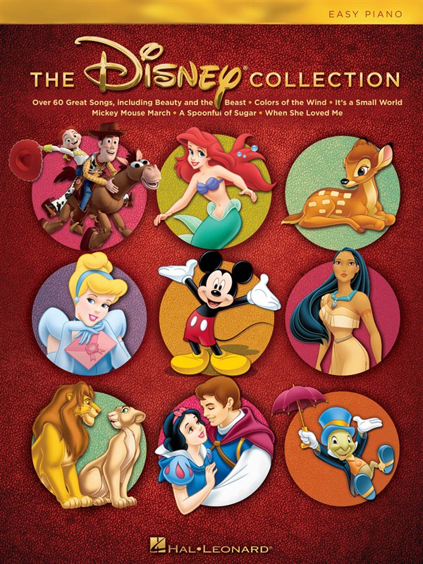 DISNEY - COLLECTION EASY PIANO (60 GREAT SONGS)