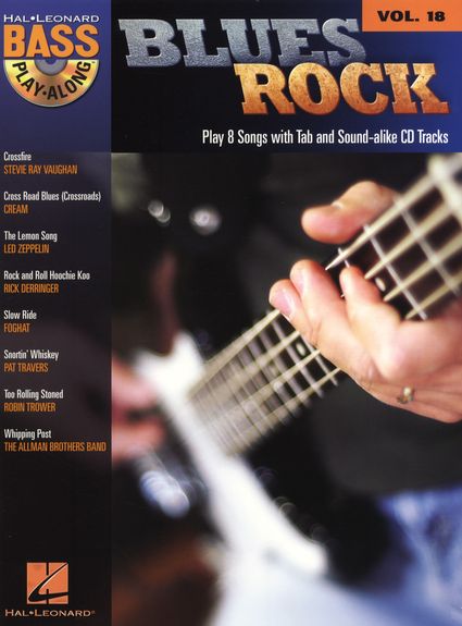 ALBUM - BLUES ROCK BASS V.18 +CD