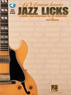 MARSHALL W. - MUST KNOW JAZZ LICKS (101) (TABLATURA) (+CD) -