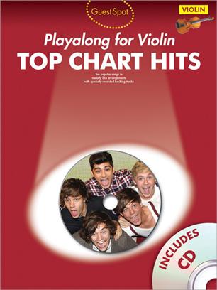 ALBUM - GUEST SPOT TOP CHART HITS VIOLIN +CD