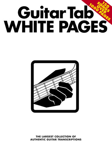 ALBUM - GUITAR (TABLATURA) WHITE PAGES (TABLATURA) -