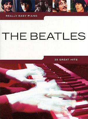 BEATLES. - REALLY EASY PIANO  (23 GREAT HITS)