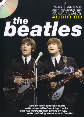 BEATLES - PLAY ALONG GUITAR AUDIO CD + PARTITURA (TABLATURA)