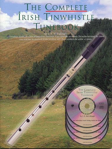 MCCULLOUGH L. - COMPLETE IRISH TINWHISTLE TUNEBOOK (+4CD) -