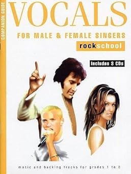 ROCKSCHOOL VOCALS FOR MALE & FEMALE SINGERS ( COMPANION GUIDE  )  +3CD