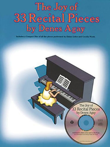 AGAY D. - JOY OF 33 RECITAL PIECES (+CD) -