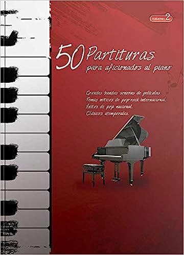 ALBUM - 50 PARTITURAS AFICIONADOS AL PIANO V.2