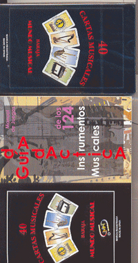 ALBUM - GUIA DIDACTICA DE LOS 124 INSTRUMENTOS MUSICALES (+BARAJA DE CARTAS) -