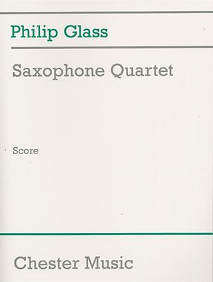 GLASS PH. - CUARTETO SAXOFON -PARTITURA