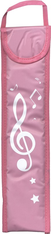 FUNDA DE FLAUTA DULCE ROSA
