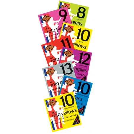 CUERDA GUITARRA ELECTICA/ACUSTICA - ROTOSOUND 046