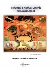 NIELSEN C. - ORIENTAL FESTIVE MARCH /ALADIN OP.34 ORQUESTA FLAUTAS