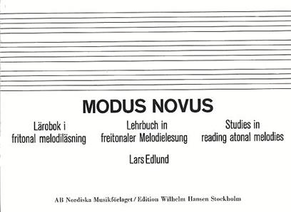 EDLUND - MODUS NOVUS -