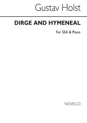 HOLST G. - DIRGE AND HYMNEAL -
