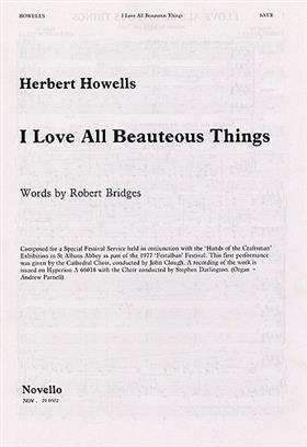 HOWELLS H. - I LOVE ALL BEAUTES -