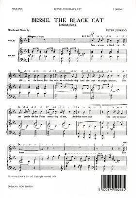 JENKYNS P. - BESSIE THE BLACK CAT -