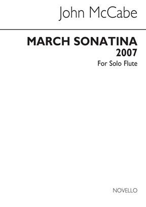McCABE  J. - MARCH SONATINA FLAUTA SOLO