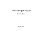 SALLINEN A. - VARIAZIONI PER ORGANO
