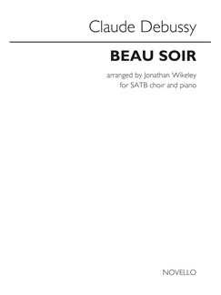 DEBUSSY C. - BEAU SOIR CORO SATB Y PIANO