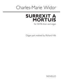 WIDOR CH.M. - SURREXIT A MORTUS CORO SATB Y ORGANO