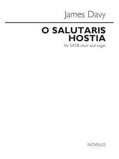 DAVY J. - O SALUTARIS HOSTIA CORO SATB Y ORGANO