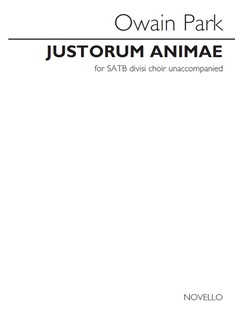 PARK O. - JUSTORUM ANIMAE CORO SATB DIVISI