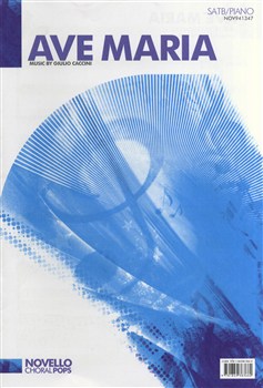CACCINI G. - AVE MARIA CORO (SATB -PIANO)