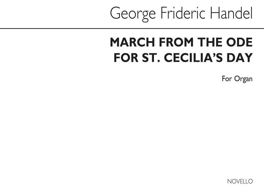 HANDEL G.F. - MARCHA ODA SANTA CECILIA ORGANO