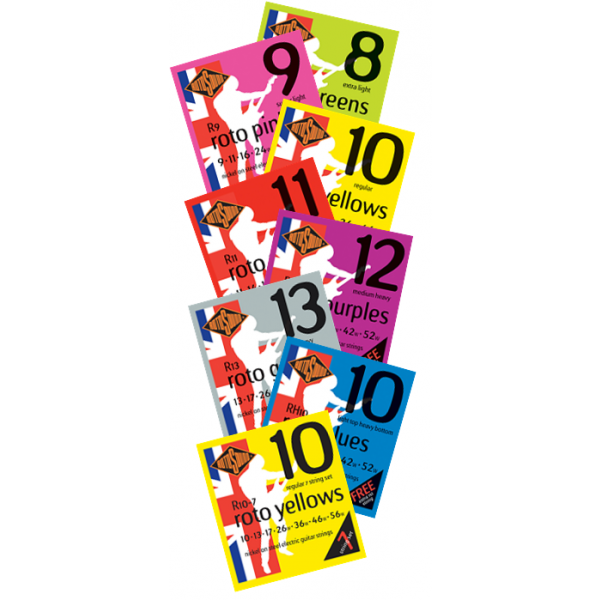 CUERDA GUITARRA ELECTRICA- ROTOSOUND 010 -