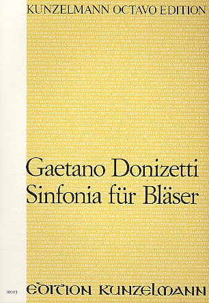 DONIZETTI G. - SINFONIA FÜR BLÄSER