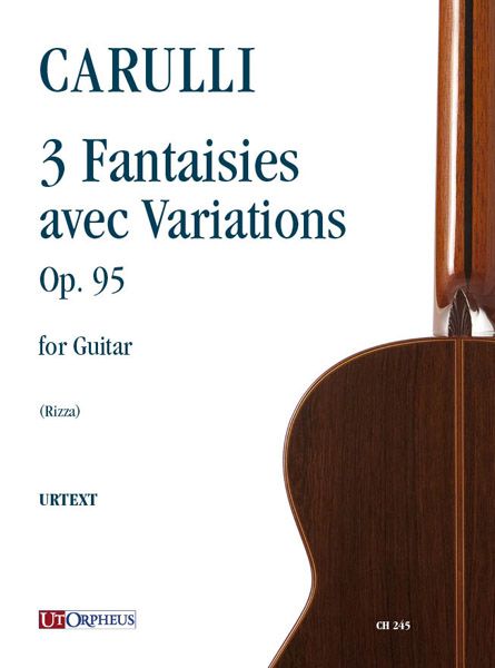 CARULLI F. - FANTASIAS CON VARIACIONES OP.95 (3) URTEXT