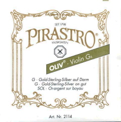CUERDA VIOLIN - PIRASTRO OLIVE 4º G-SOL 211441 / TRIPA-ORO-PLATA