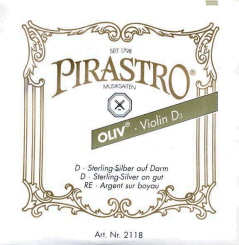 CUERDA VIOLIN - PIRASTRO OLIVE 3º 13.3/4 TRIPA PLATA 211841