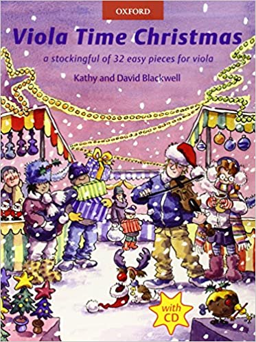 BLACKWELL K/D.- VIOLA TIME CHRISTMAS +CD (VLA)