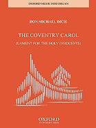 DICIE D.M. - COVENTRY CAROL ORGAN SOLO