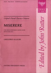 ALLEGRI G. -MISERERE SSATB