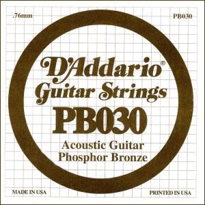 CUERDA GUITARRA ACUSTICA - D'ADDARIO PB030