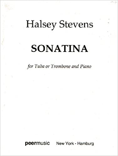 STEVENS H. - SONATINA TROMBON O TUBA Y PIANO