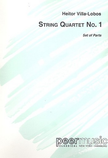 VILLA LOBOS H. - CUARTETO CUERDAS Nº 1 - SET PARTES