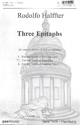 HALFFTER R. - EPITAFIOS (3) 2 TUMBA DE DULCINEA CORO MIXTO A CAPELLA