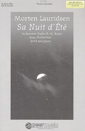 LAURIDSEN M. - SA NUIT D´ETE CORO MIXTO