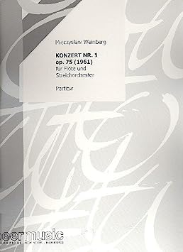 WEINBERG M. - CONCIERTO FLAUTA Nº 1 OP.75
